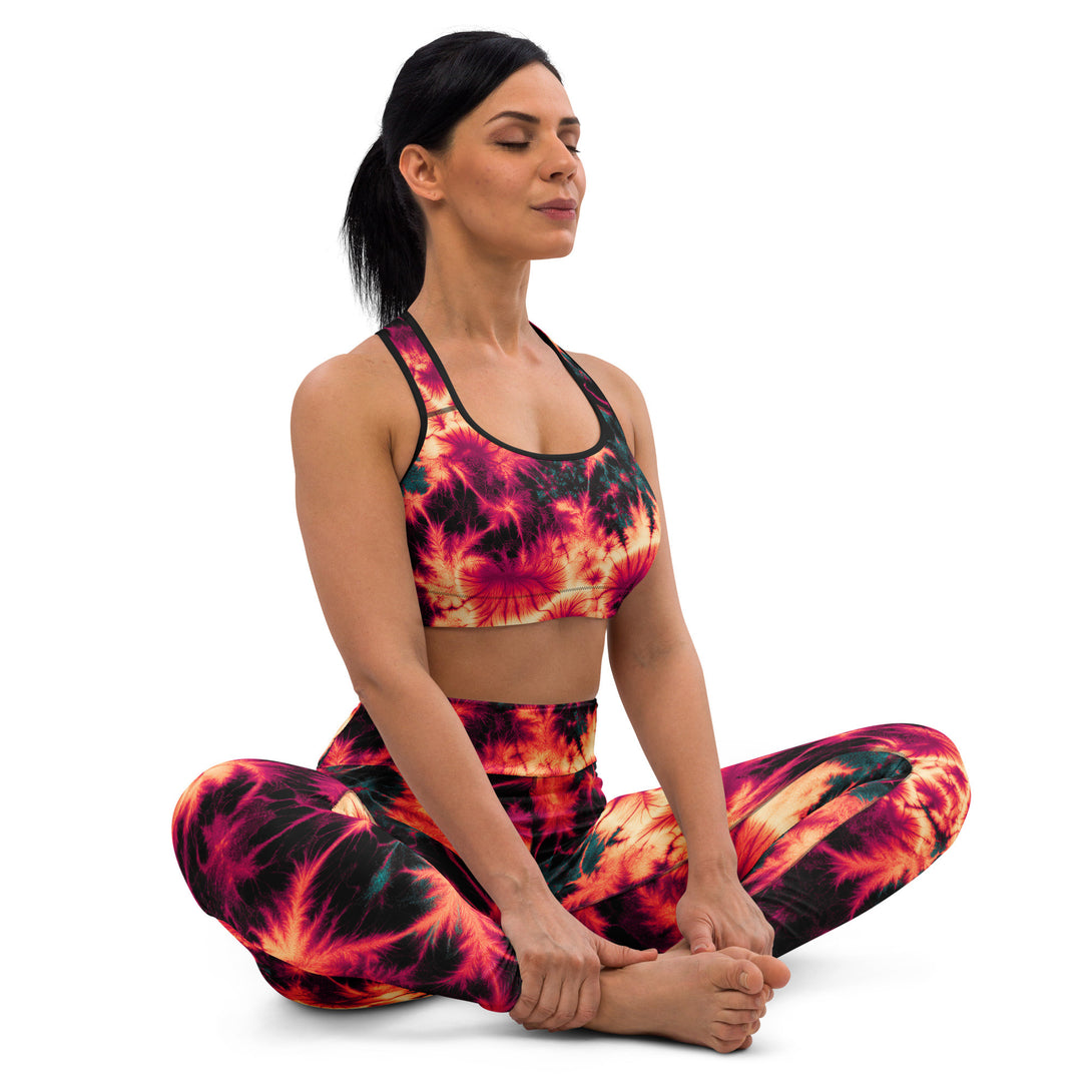 Inferno Burst Yoga Leggings
