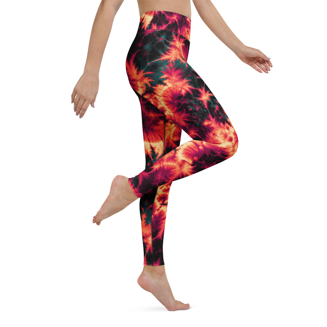 Inferno Burst Yoga Leggings