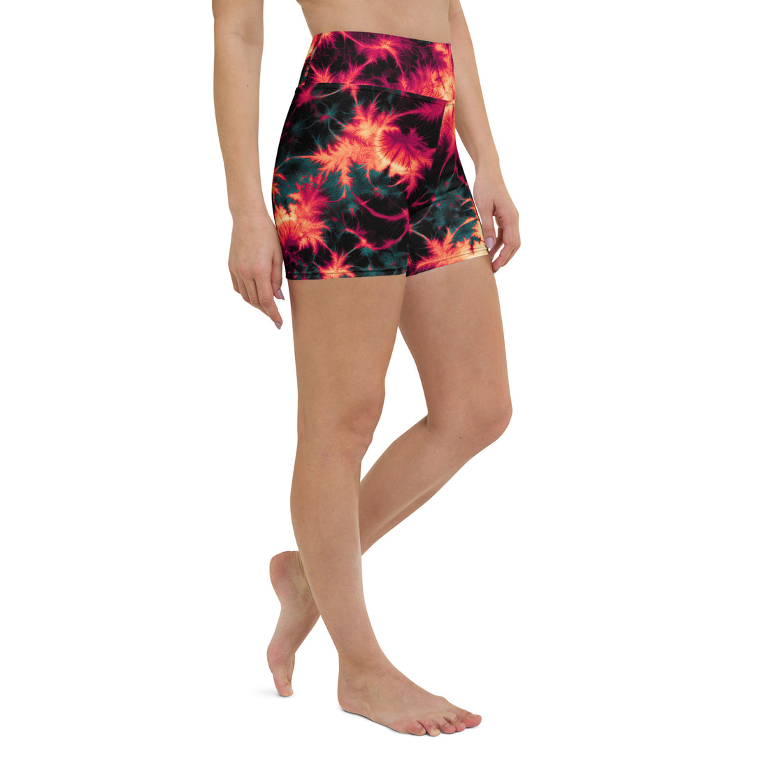 Inferno Burst Yoga Shorts