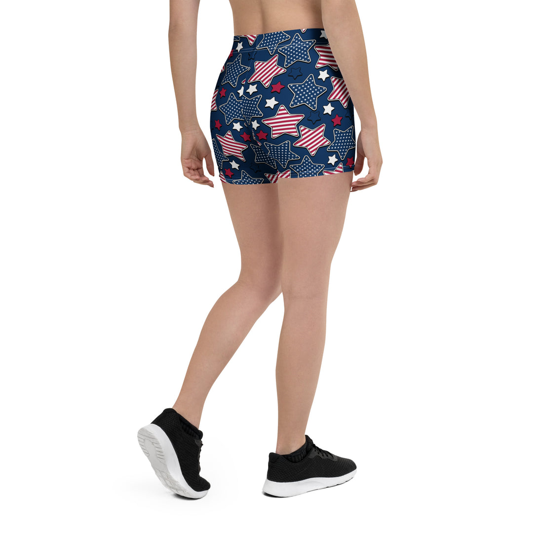 Liberty Stars Print Shorts