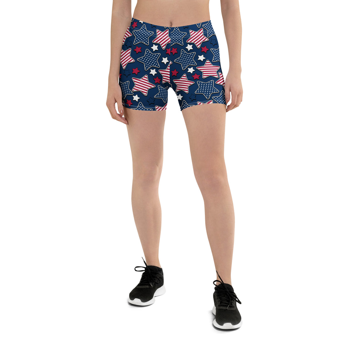Liberty Stars Print Shorts