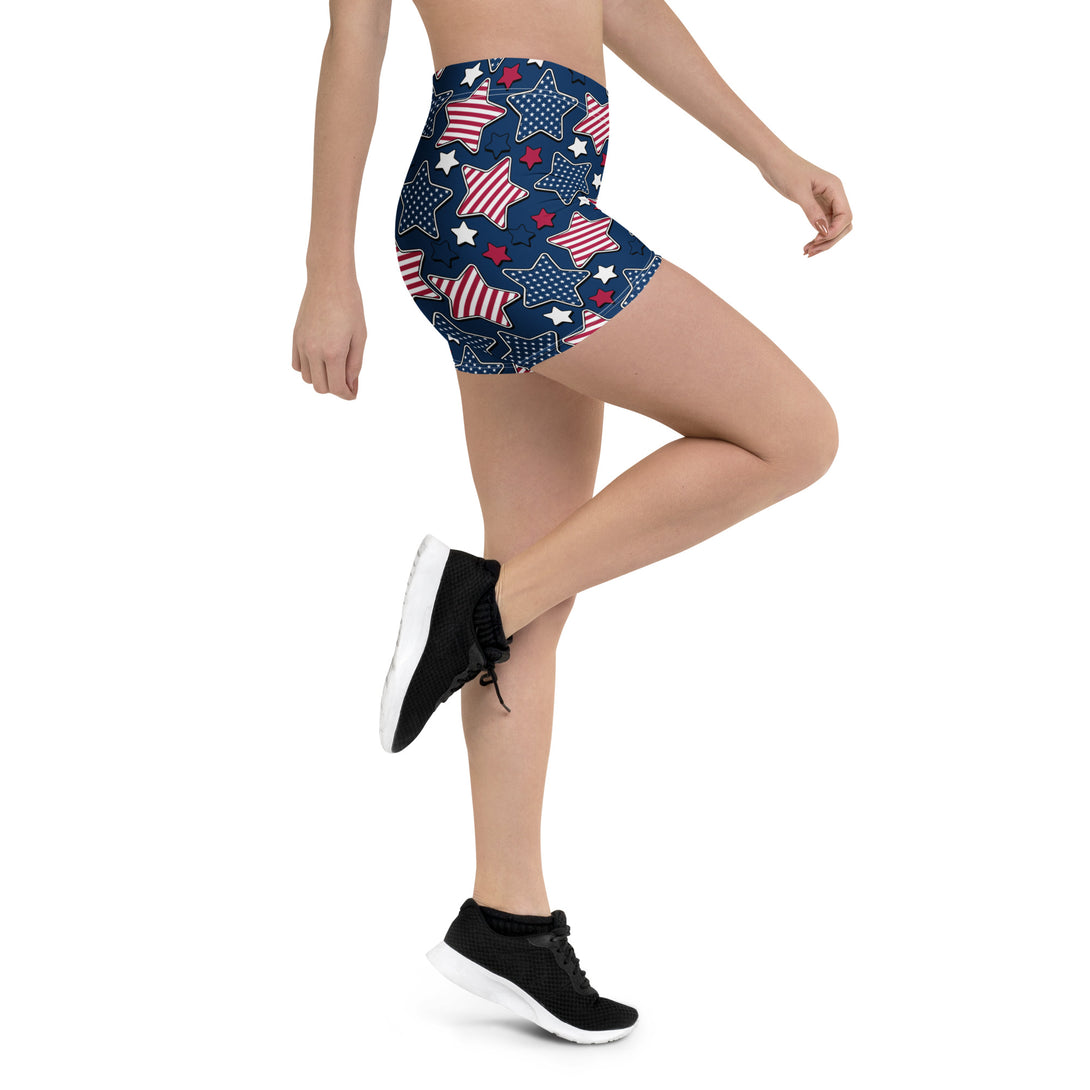 Liberty Stars Print Shorts