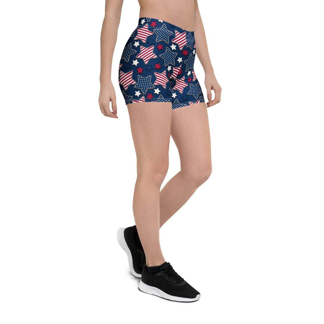 Liberty Stars Print Shorts
