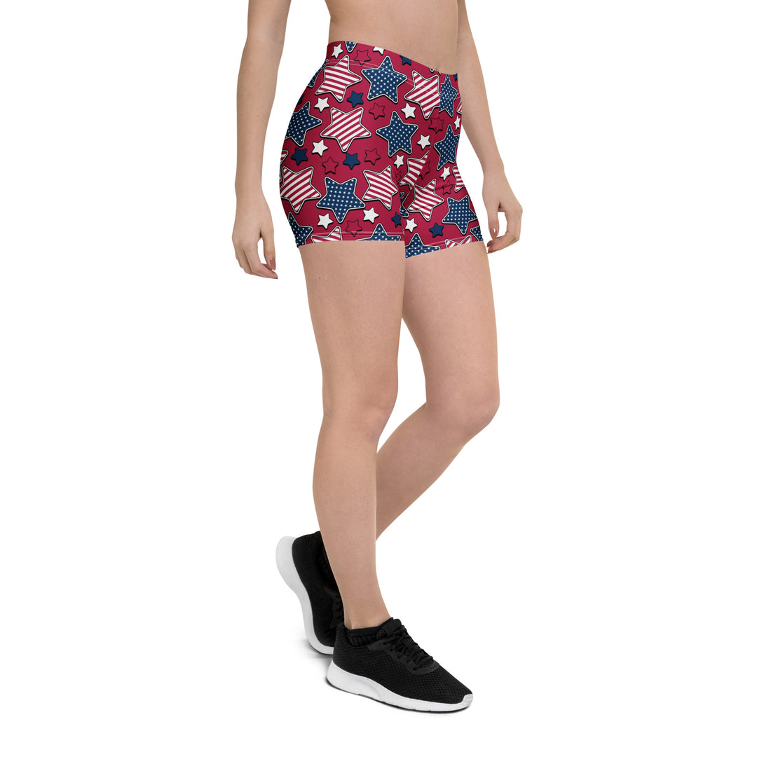 Liberty Stars Print Shorts
