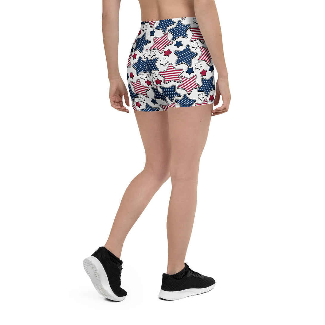 Liberty Stars Print Shorts