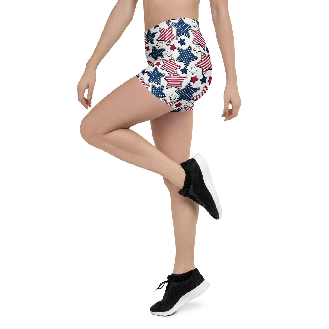 Liberty Stars Print Shorts