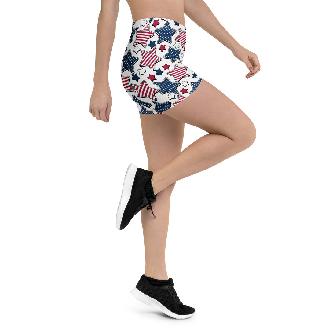 Liberty Stars Print Shorts