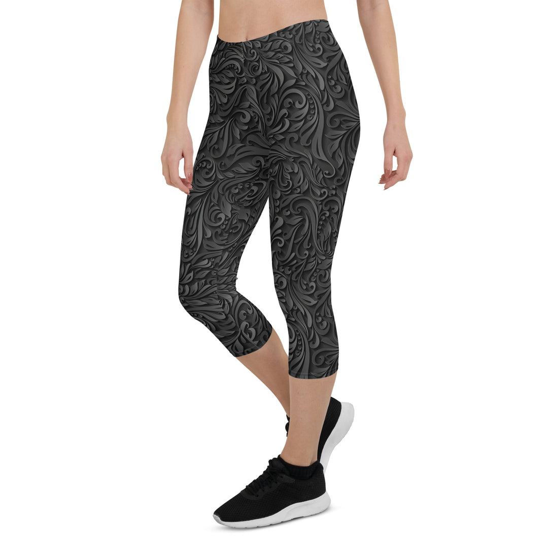 Midnight Baroque Capris