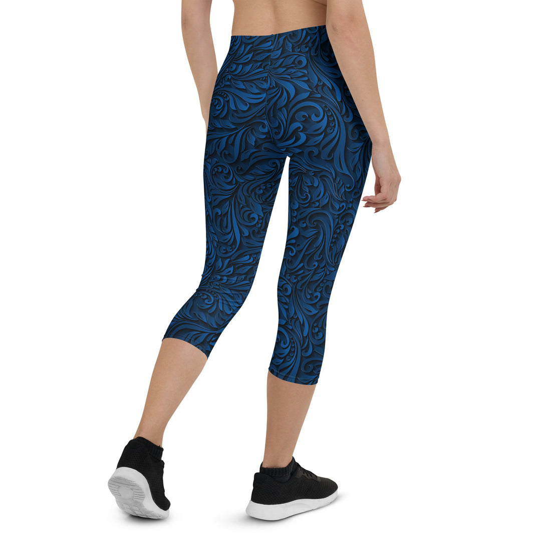 Midnight Baroque Capris