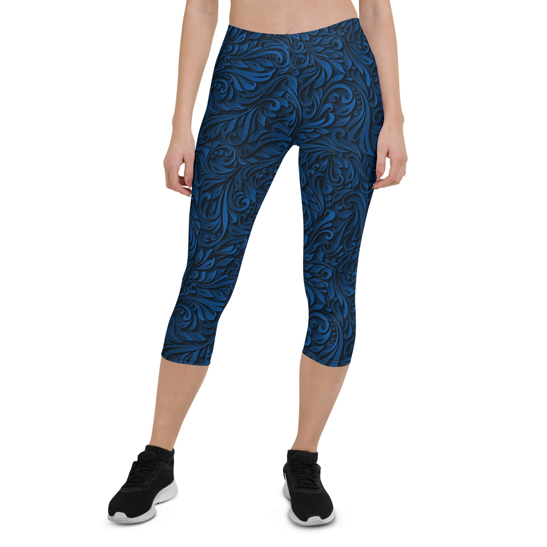 Midnight Baroque Capris