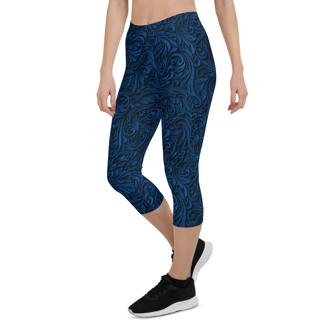 Midnight Baroque Capris