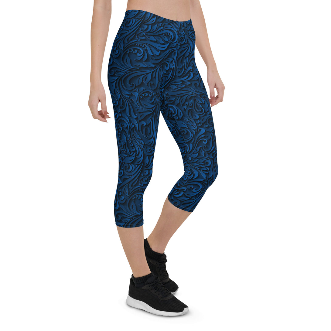 Midnight Baroque Capris