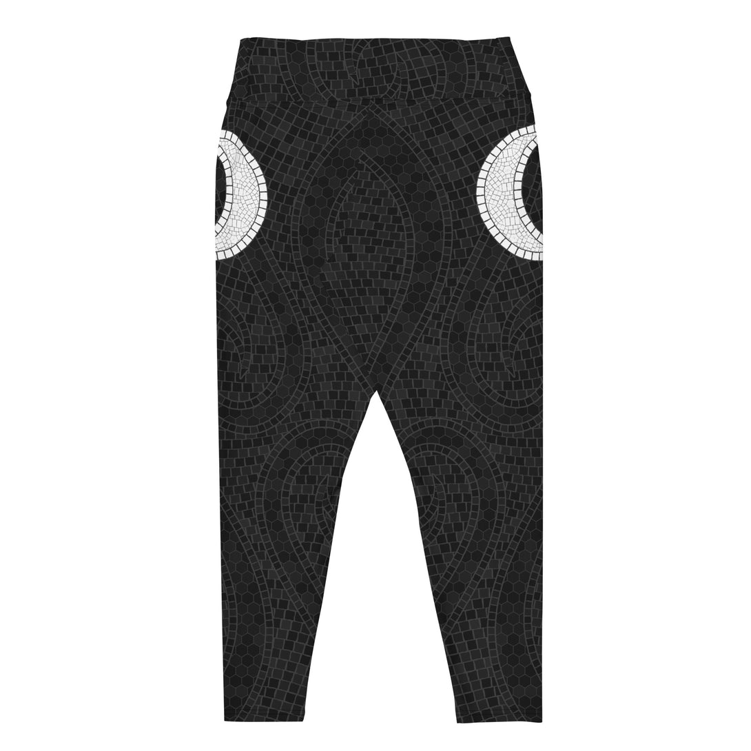 Mystic Moon Mosaic Flow Plus Size Leggings