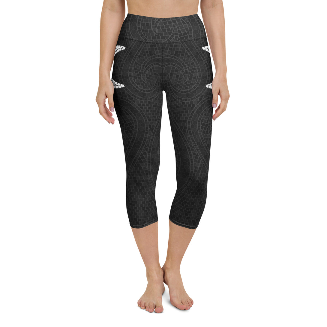 Mystic Moon Mosaic Flow Yoga Capris