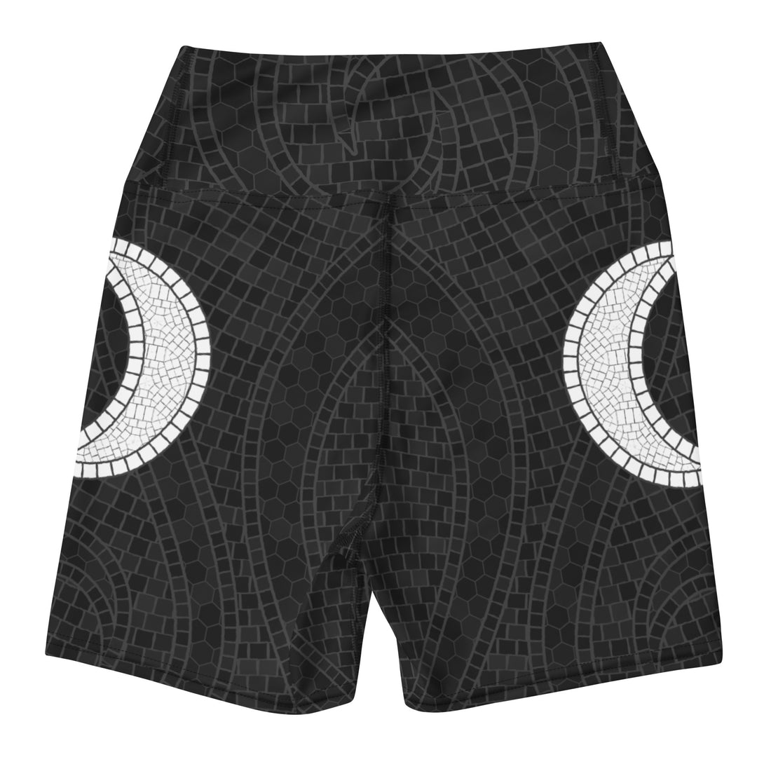 Mystic Moon Mosaic Flow Yoga Shorts