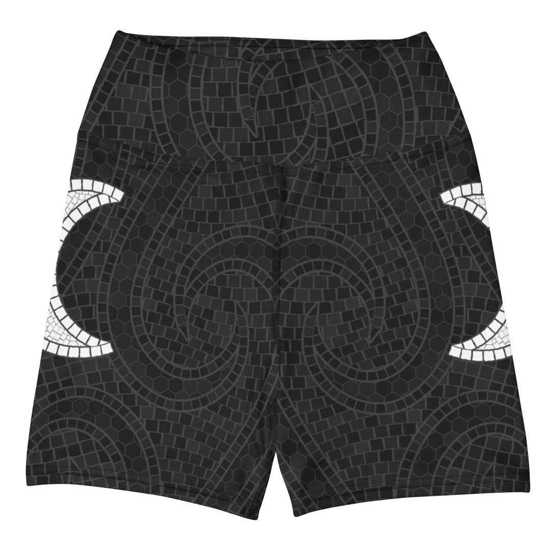 Mystic Moon Mosaic Flow Yoga Shorts