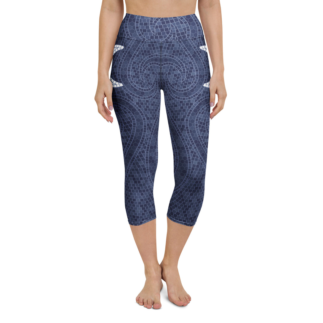 Mystic Moon Mosaic Flow Yoga Capris