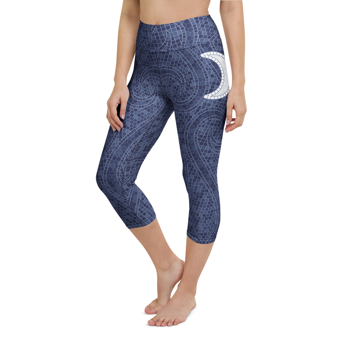 Mystic Moon Mosaic Flow Yoga Capris