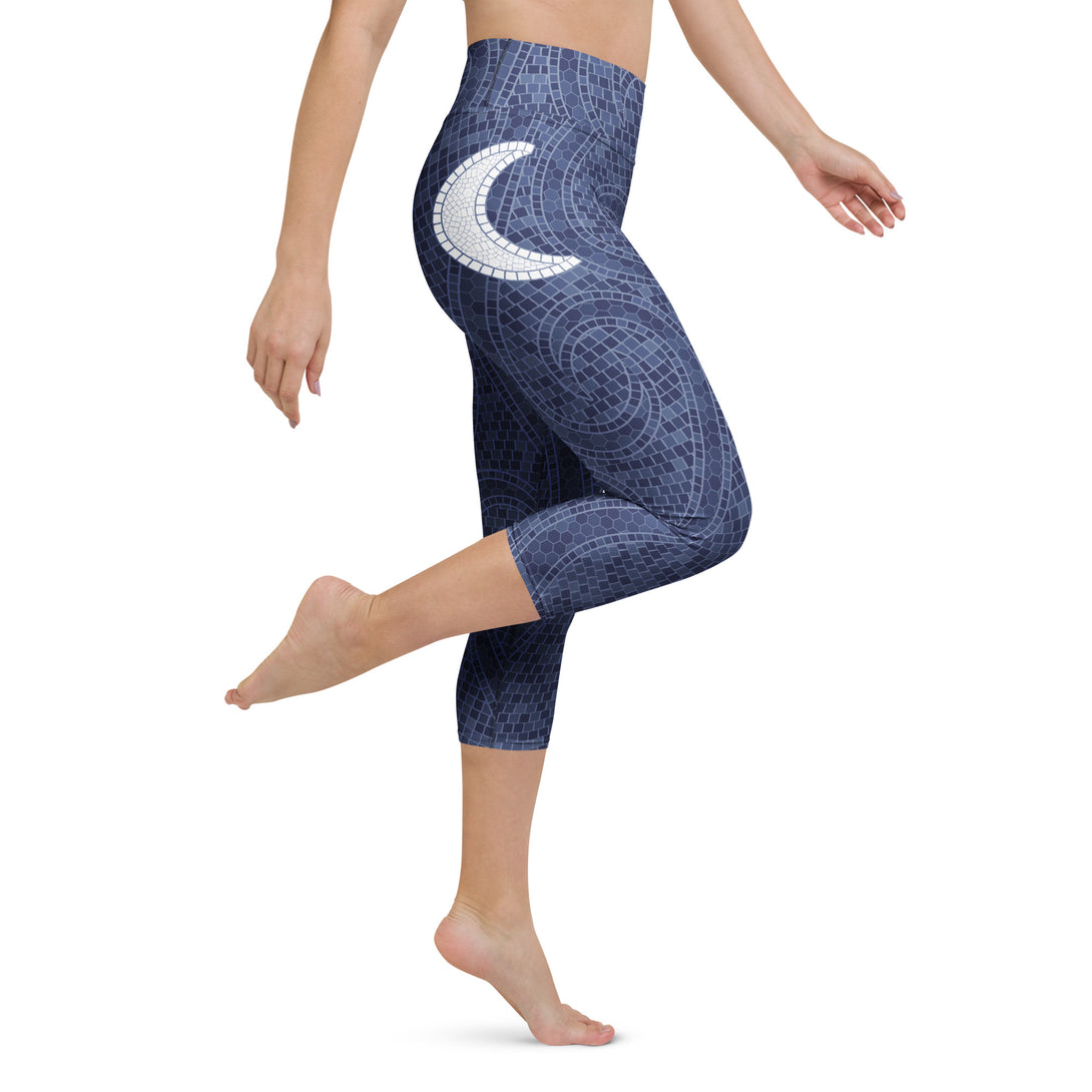 Mystic Moon Mosaic Flow Yoga Capris