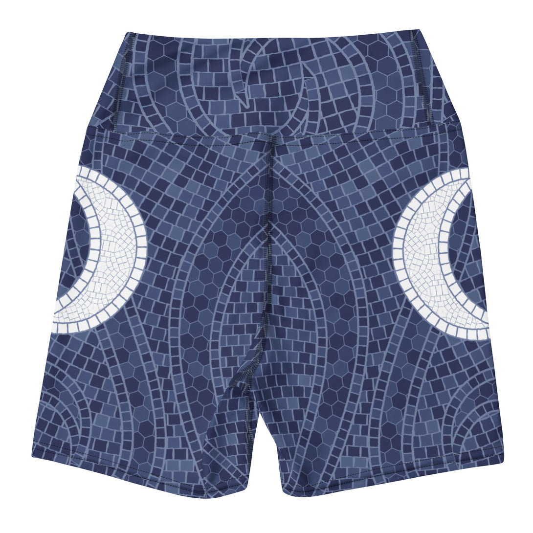 Mystic Moon Mosaic Flow Yoga Shorts
