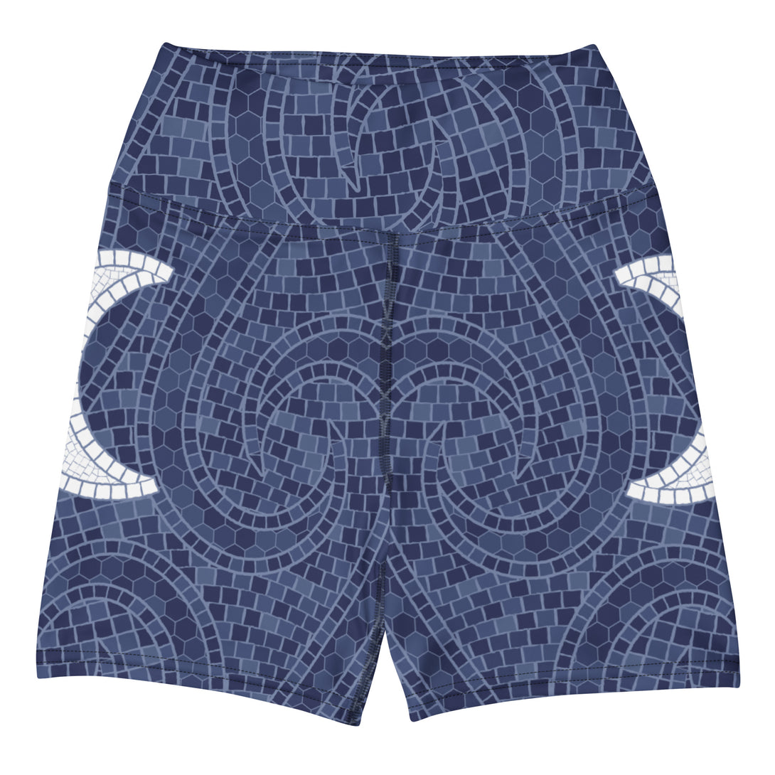 Mystic Moon Mosaic Flow Yoga Shorts