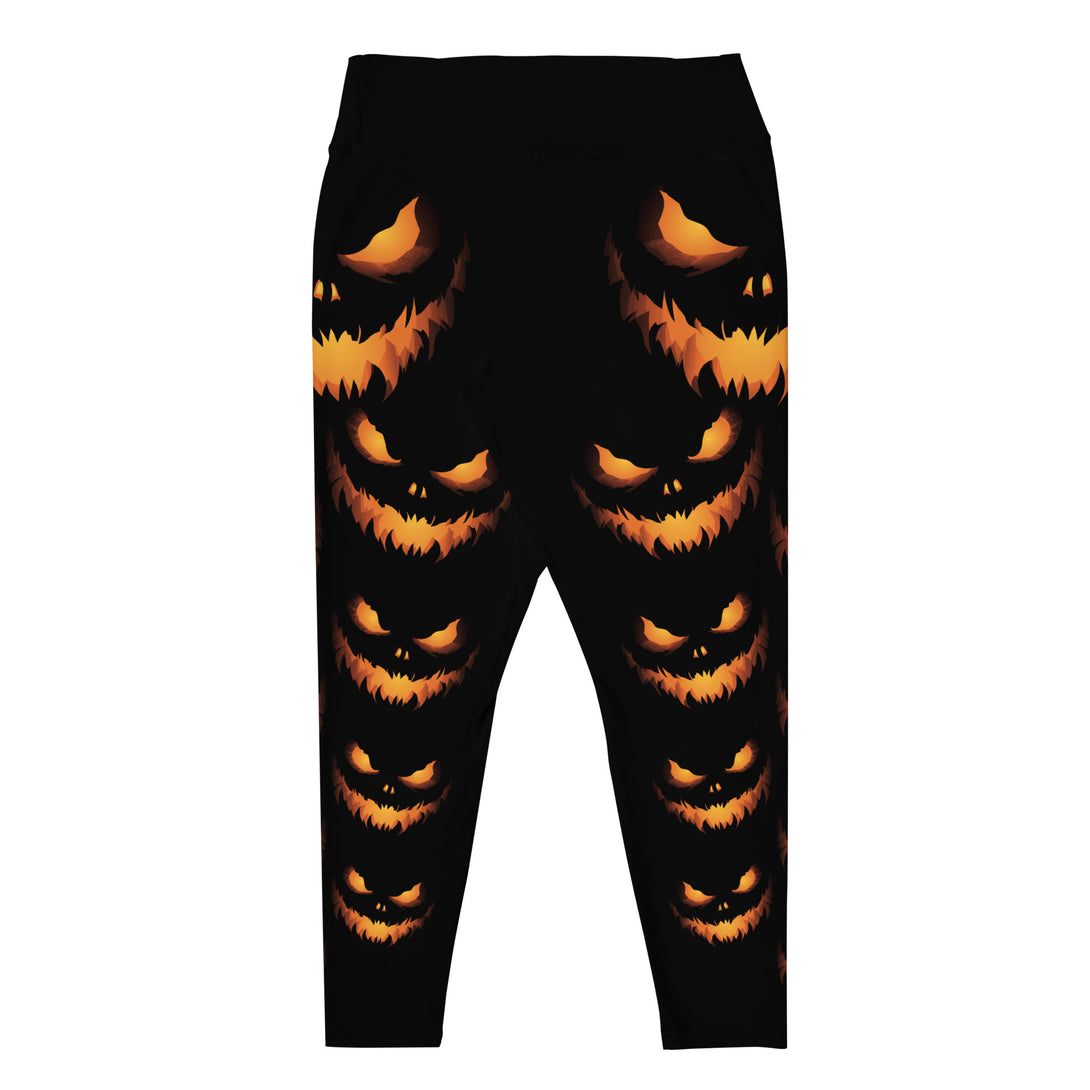 Night of Pumpkins Plus Size Leggings