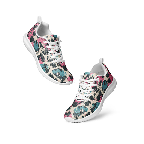 Pastel Panther Camouflage Athletic Shoes