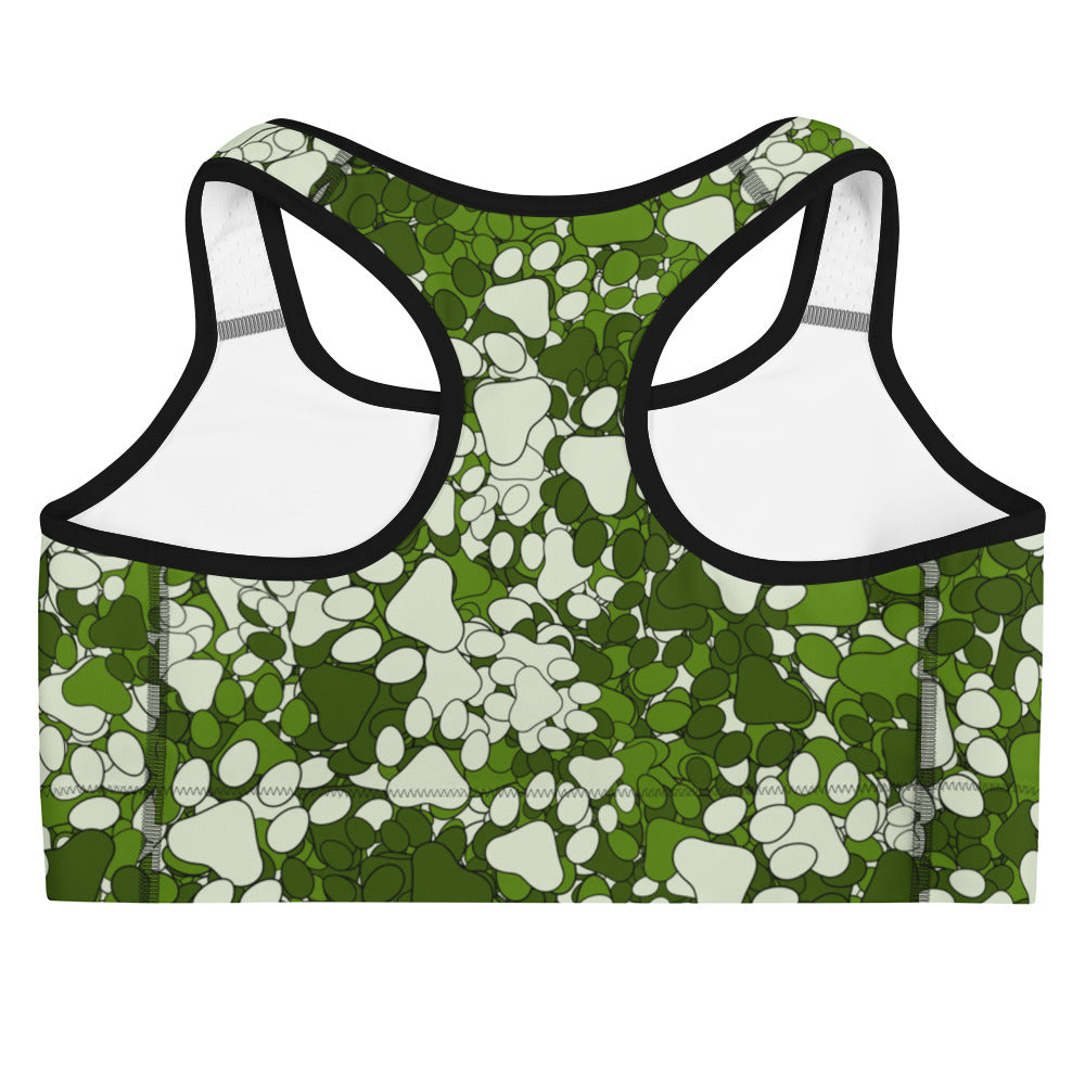 Pawfect Pattern Sports Bra