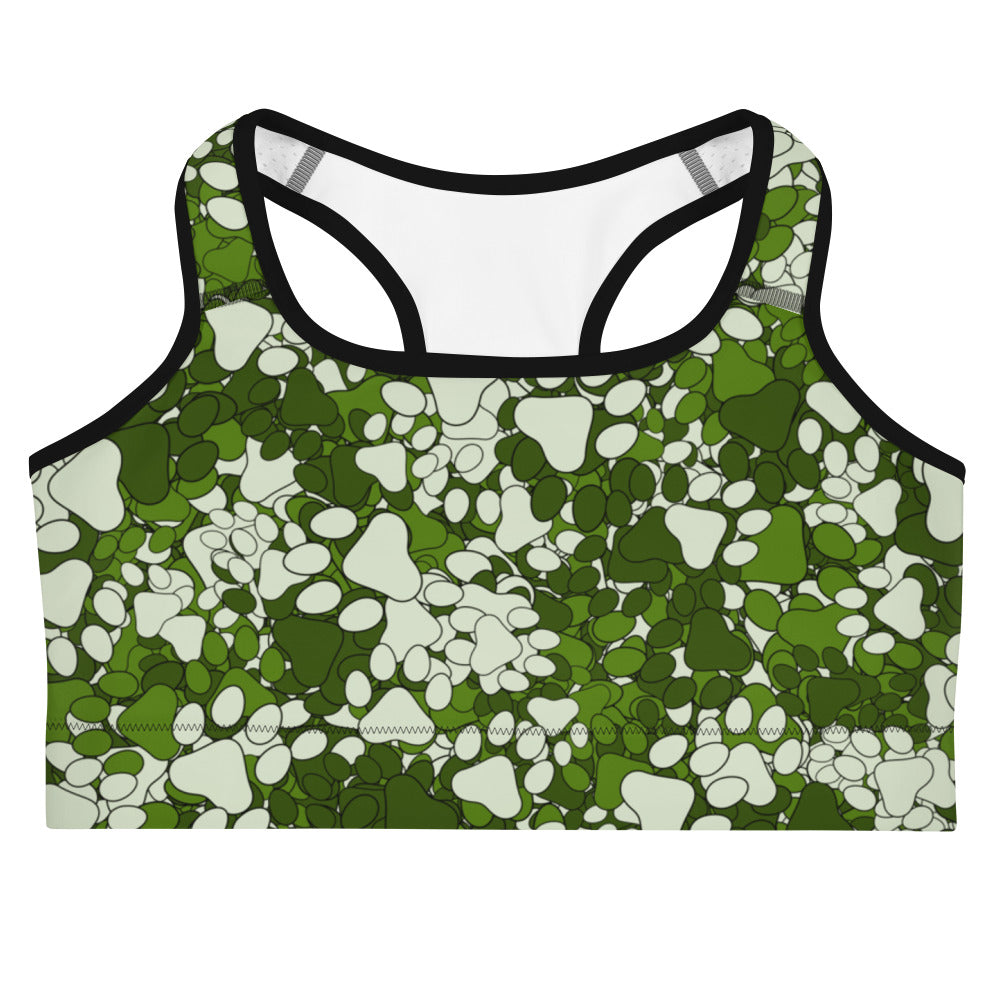 Pawfect Pattern Sports Bra