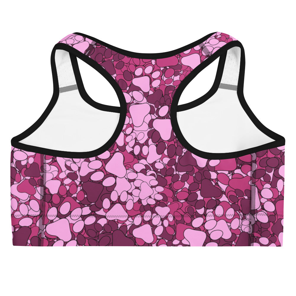 Pawfect Pattern Sports Bra