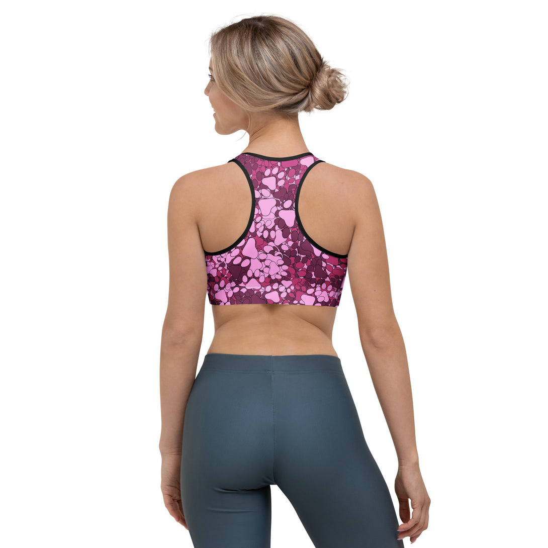 Pawfect Pattern Sports Bra