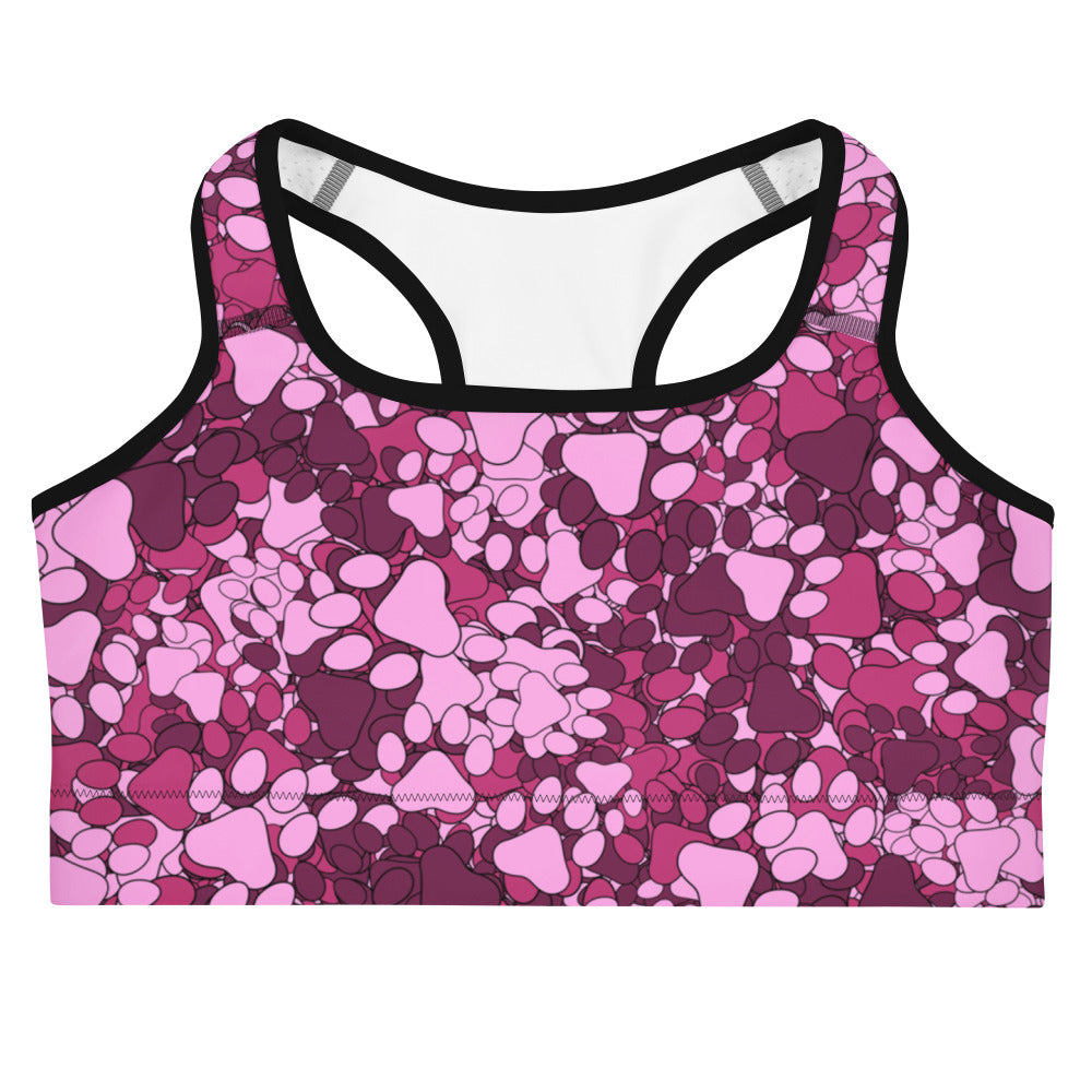 Pawfect Pattern Sports Bra