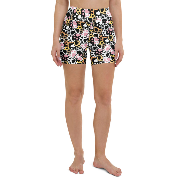 Pawsplosion Yoga Shorts