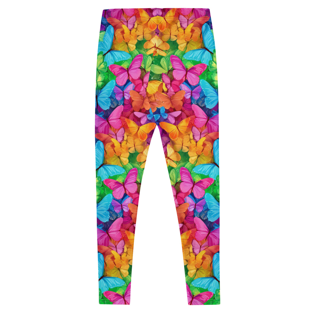 Radiant Flutter Butterfly Leggings in Multicolor by Dripova