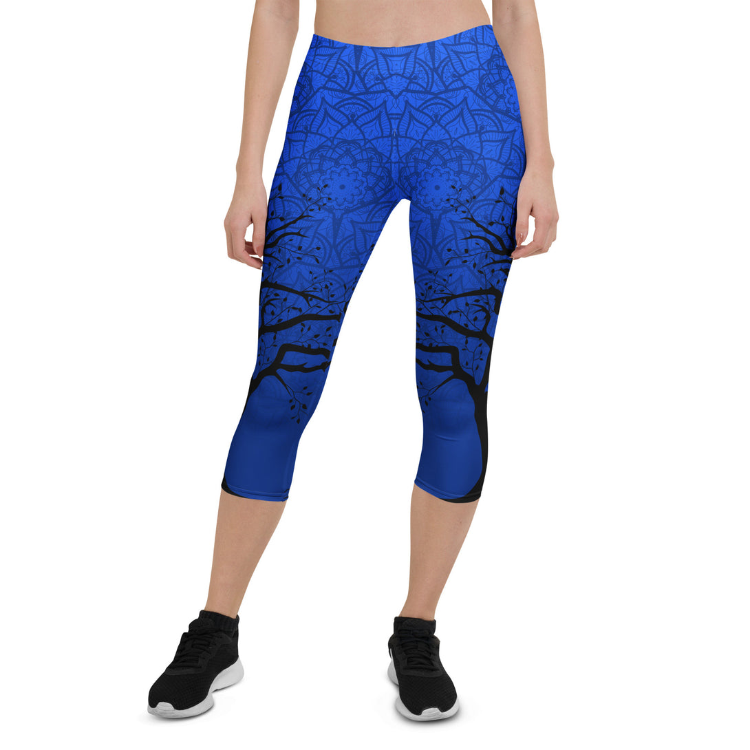 Rooted Soul Mandala Tree Capris