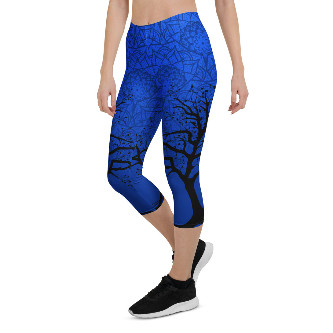 Rooted Soul Mandala Tree Capris