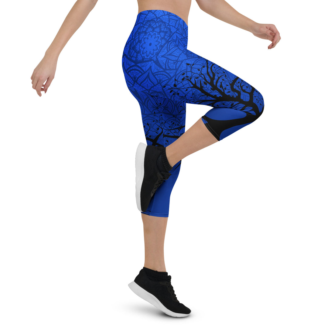 Rooted Soul Mandala Tree Capris