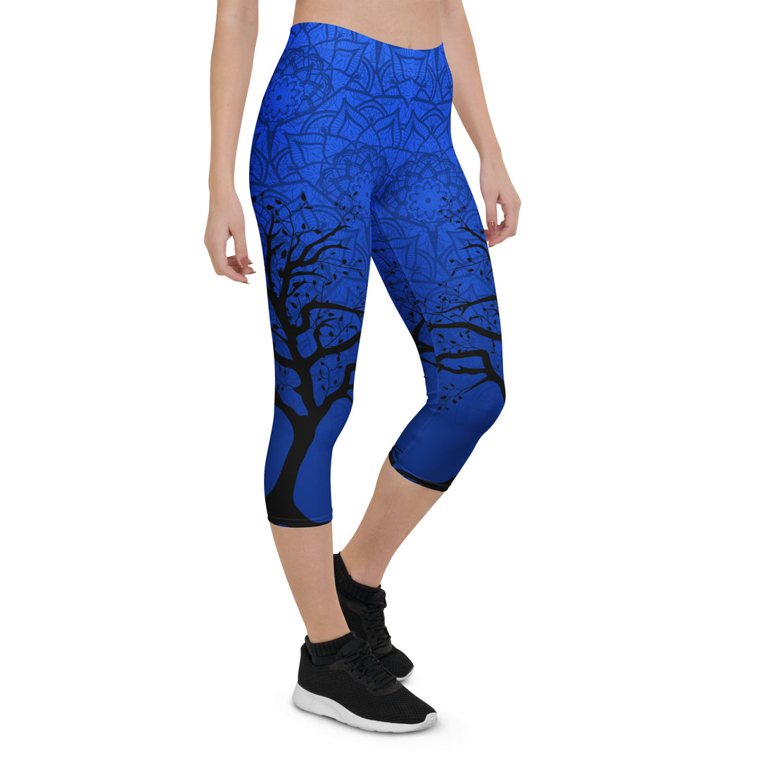 Rooted Soul Mandala Tree Capris