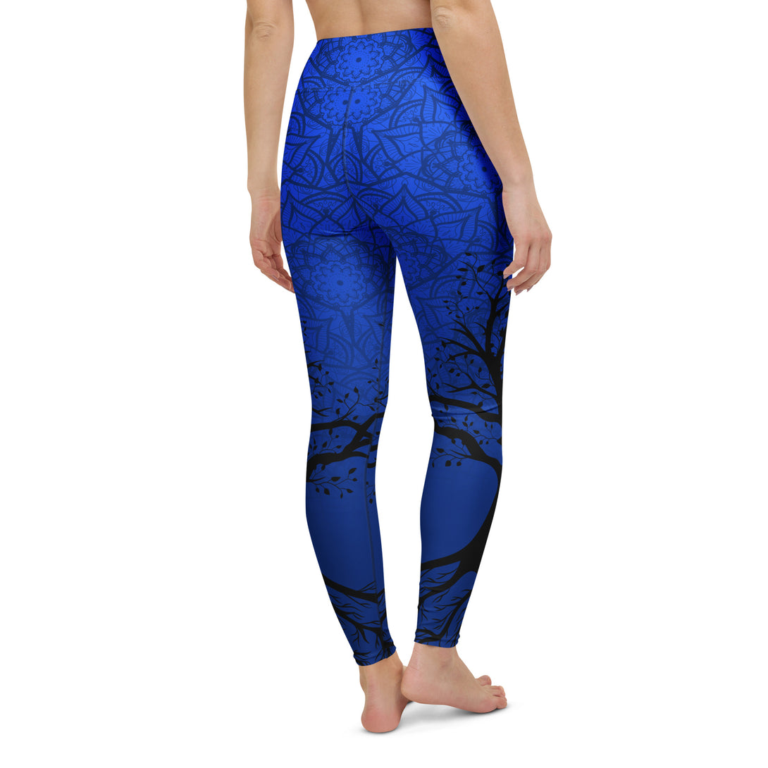 Rooted Soul Mandala Tree Yoga Leggings