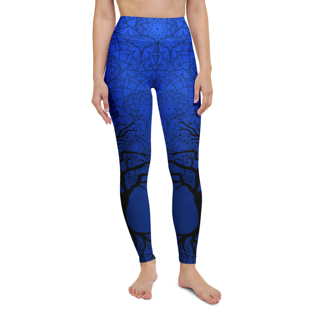 Rooted Soul Mandala Tree Yoga Leggings