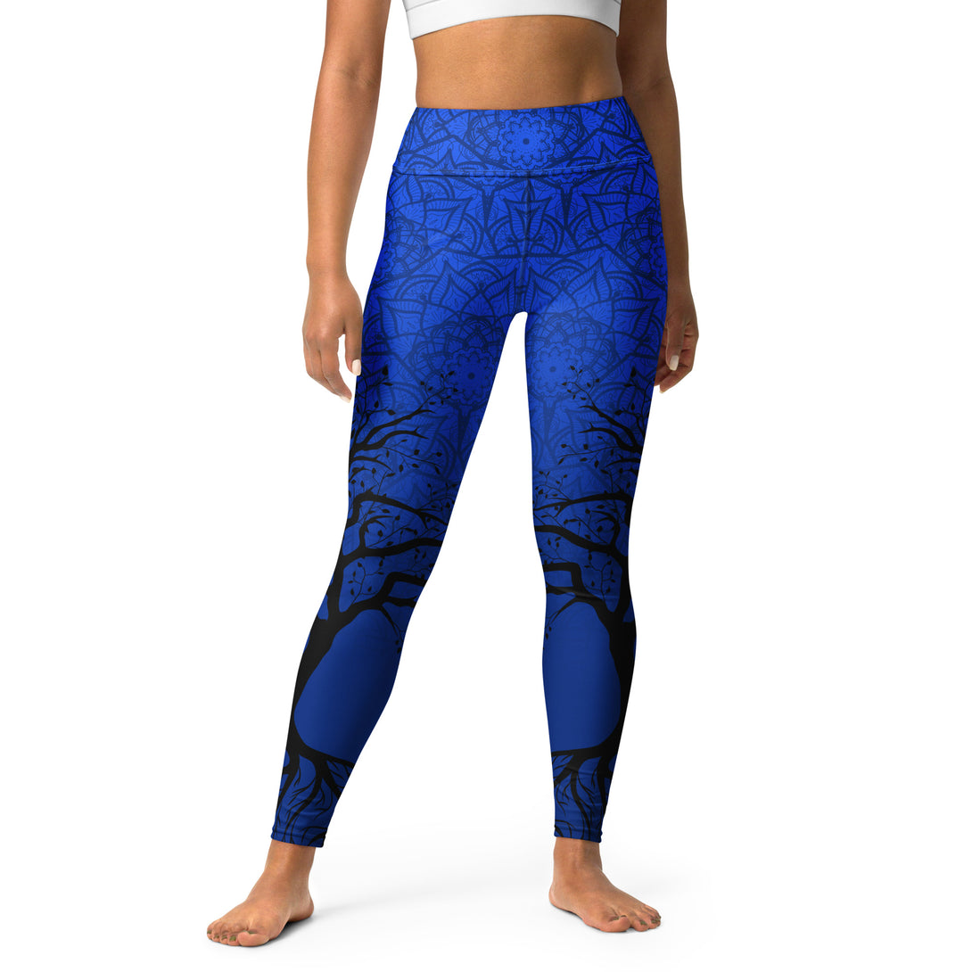 Rooted Soul Mandala Tree Yoga Leggings