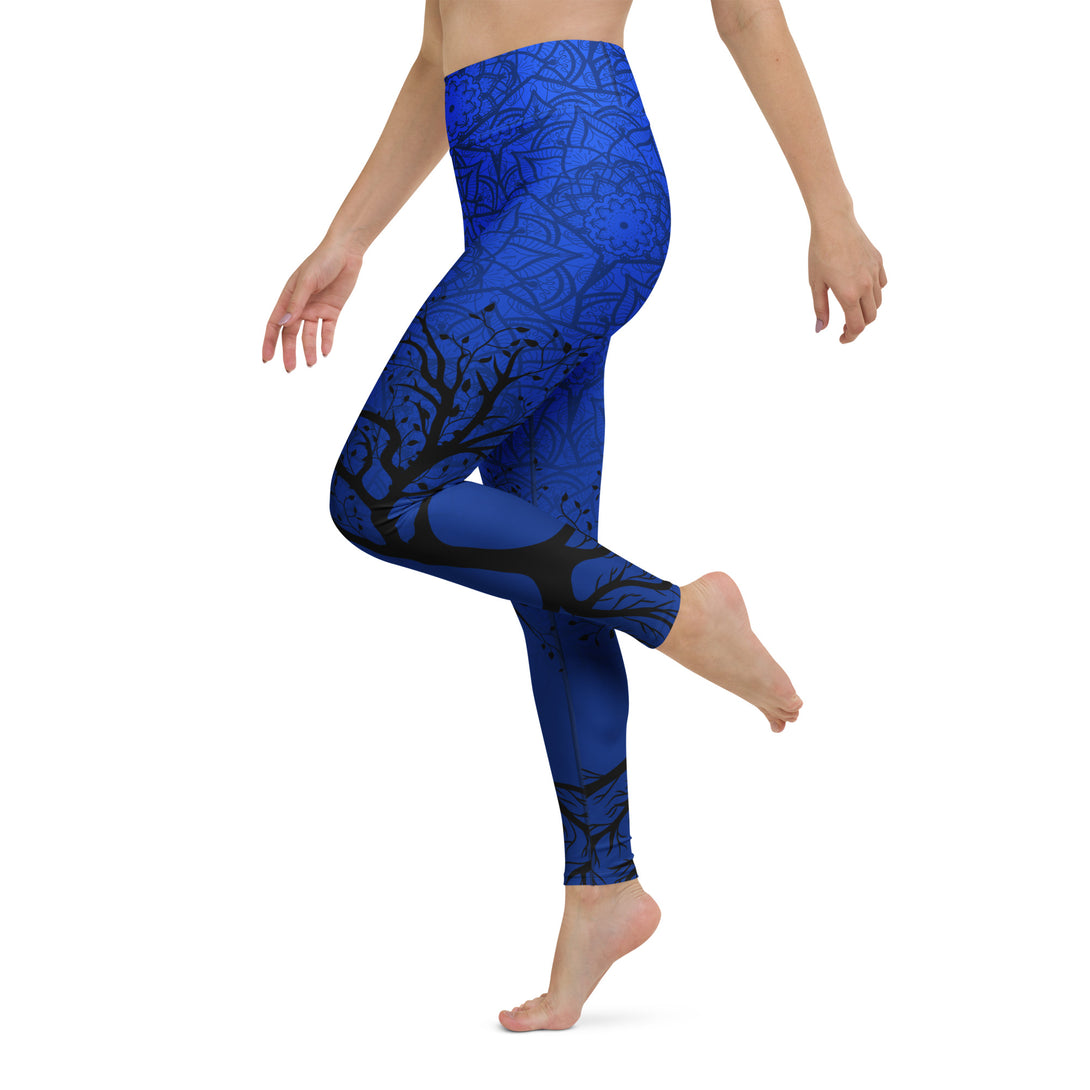 Rooted Soul Mandala Tree Yoga Leggings