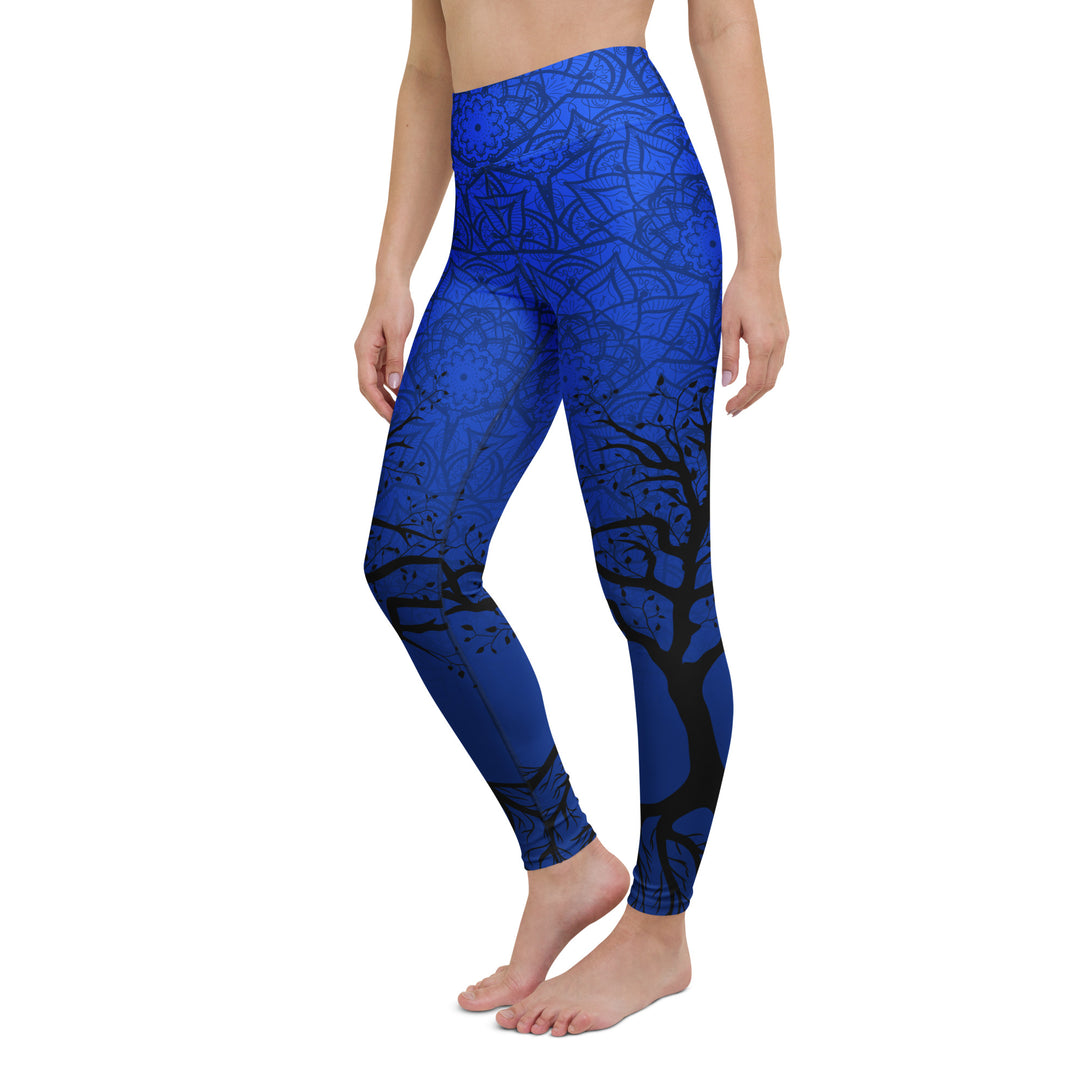 Rooted Soul Mandala Tree Yoga Leggings