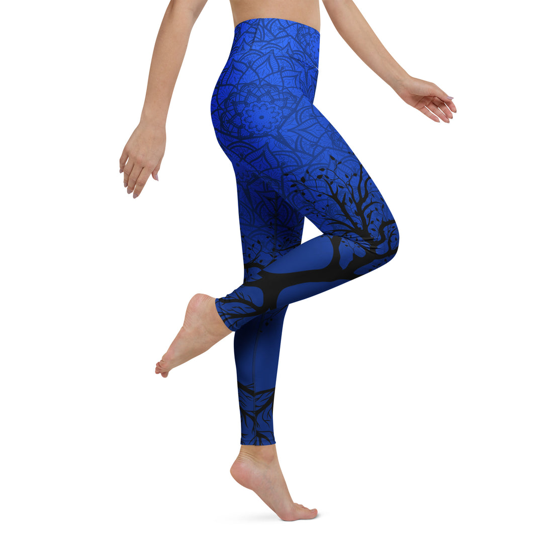 Rooted Soul Mandala Tree Yoga Leggings