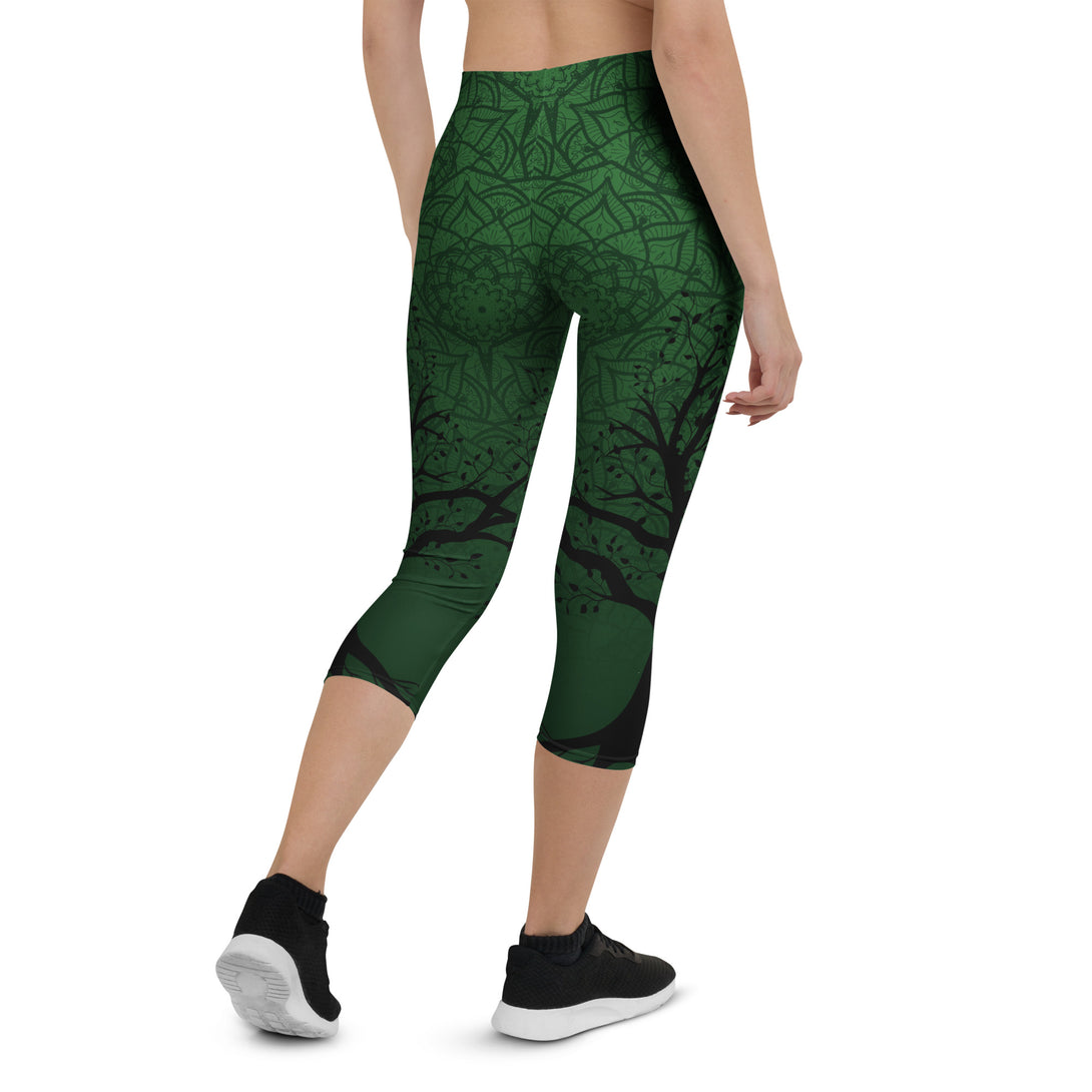 Rooted Soul Mandala Tree Capris