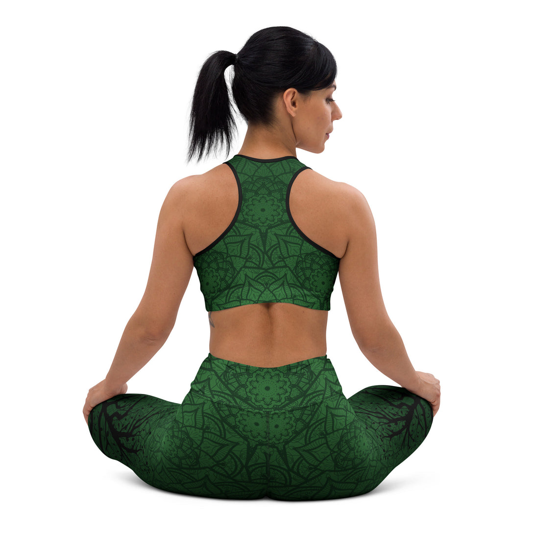 Rooted Soul Mandala Tree Yoga Leggings