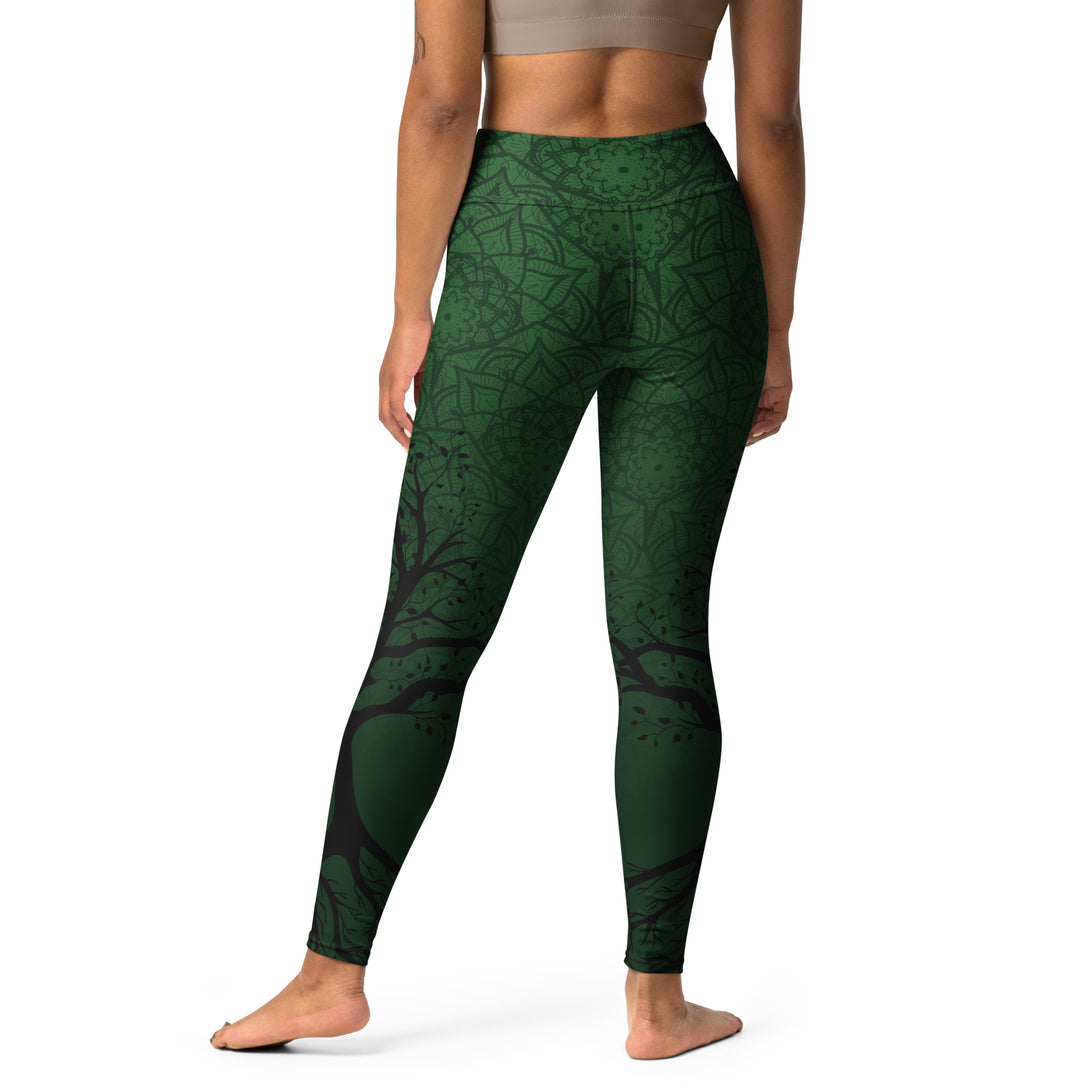 Rooted Soul Mandala Tree Yoga Leggings