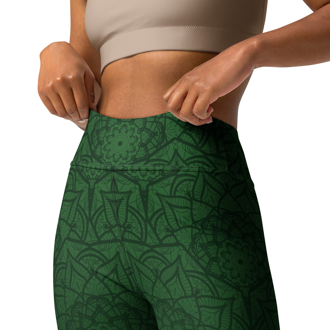 Rooted Soul Mandala Tree Yoga Leggings