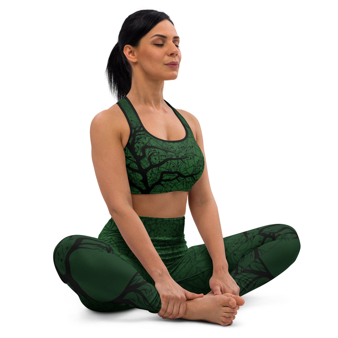 Rooted Soul Mandala Tree Yoga Leggings