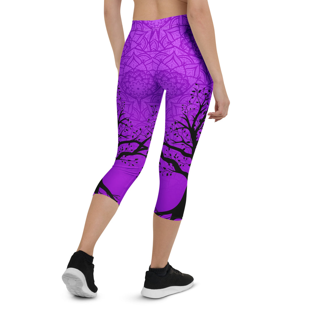 Rooted Soul Mandala Tree Capris